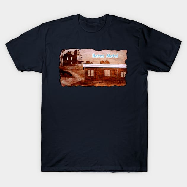 Bates Motel T-Shirt by vanpaul54